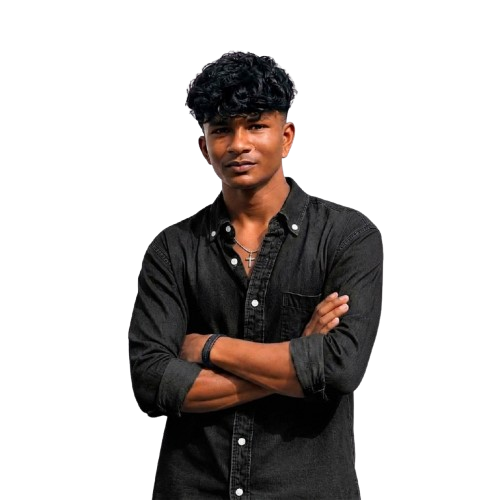 Digital Maketer Standing With Arms Crossed